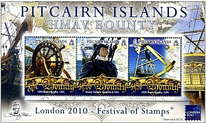 Питкерн, 2007, Стандарт, БАУНТИ, блок